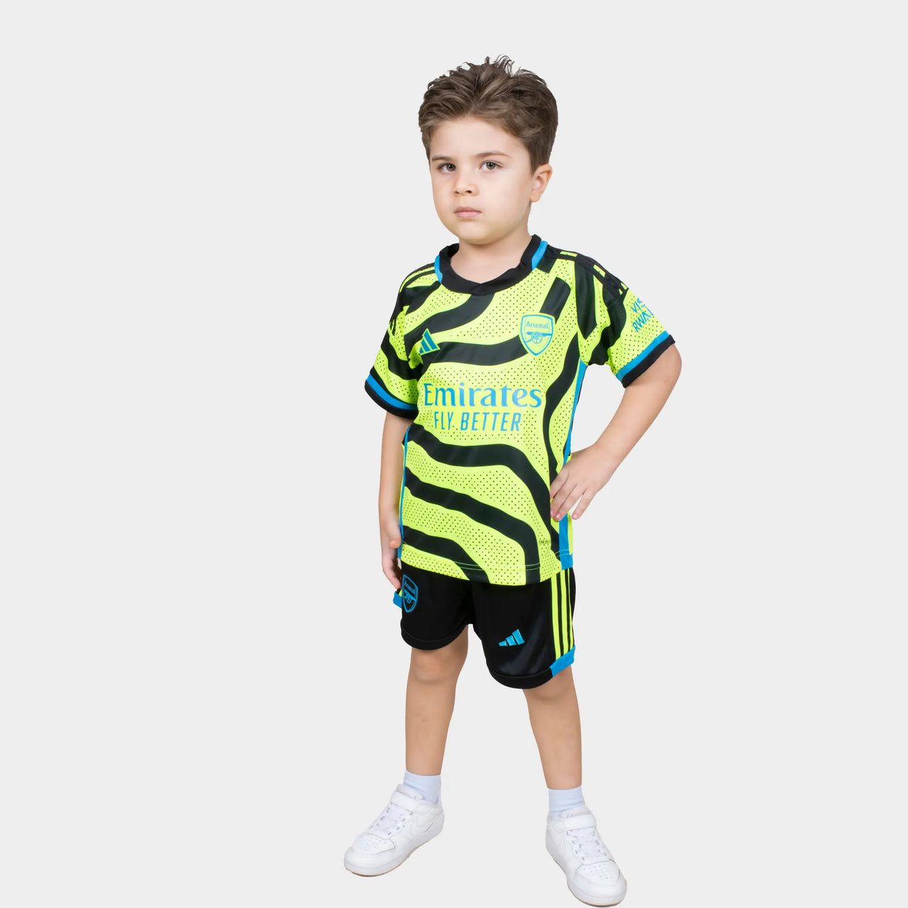 Arsenal away shorts 2024 kids