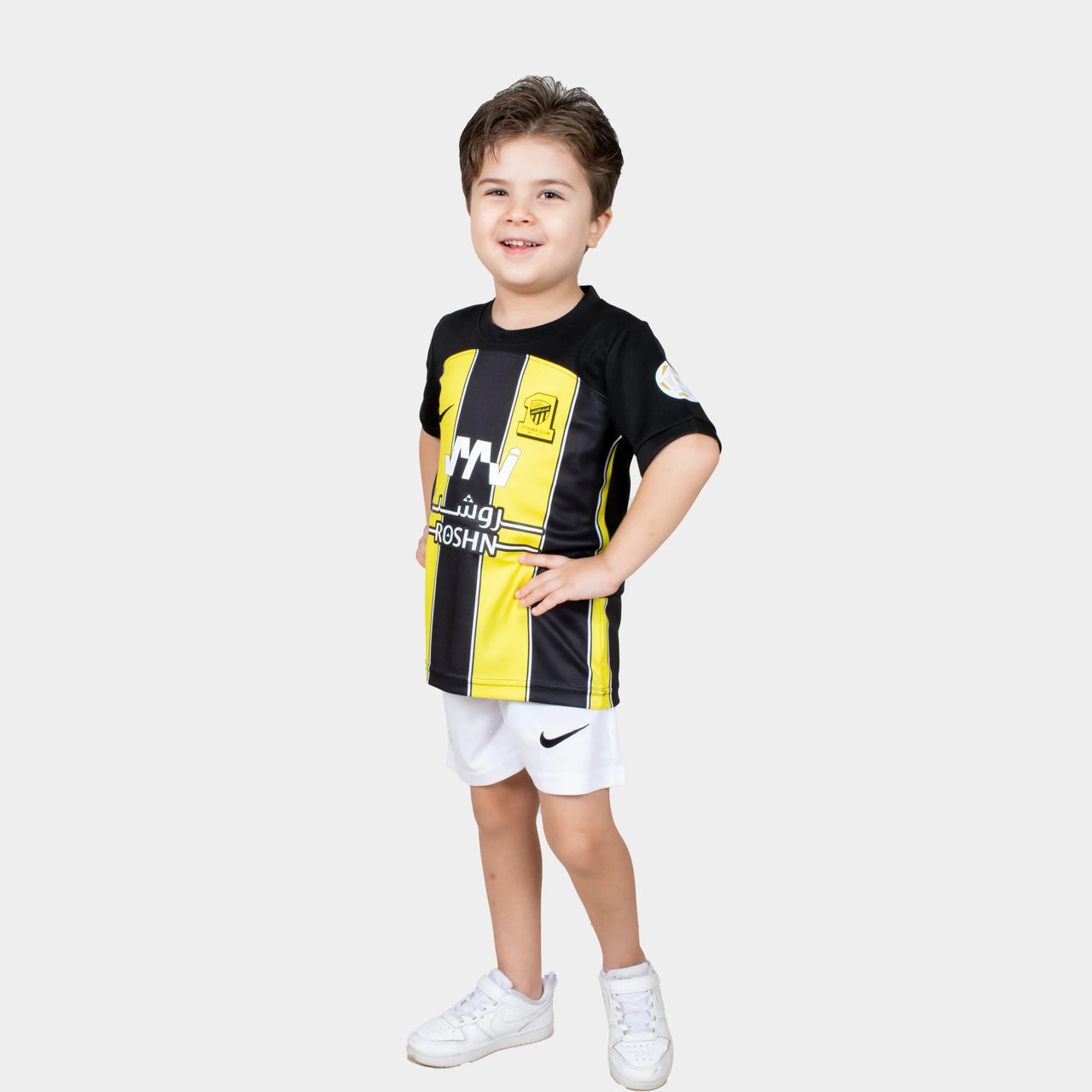 Al Ittihad Fc 23/24 -Home Kids Kit