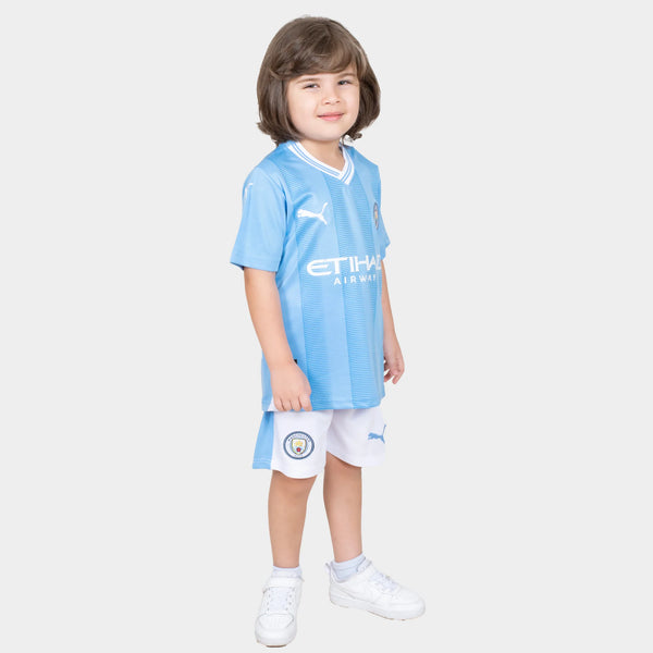 Manchester City 23/24 Kids Home Kit