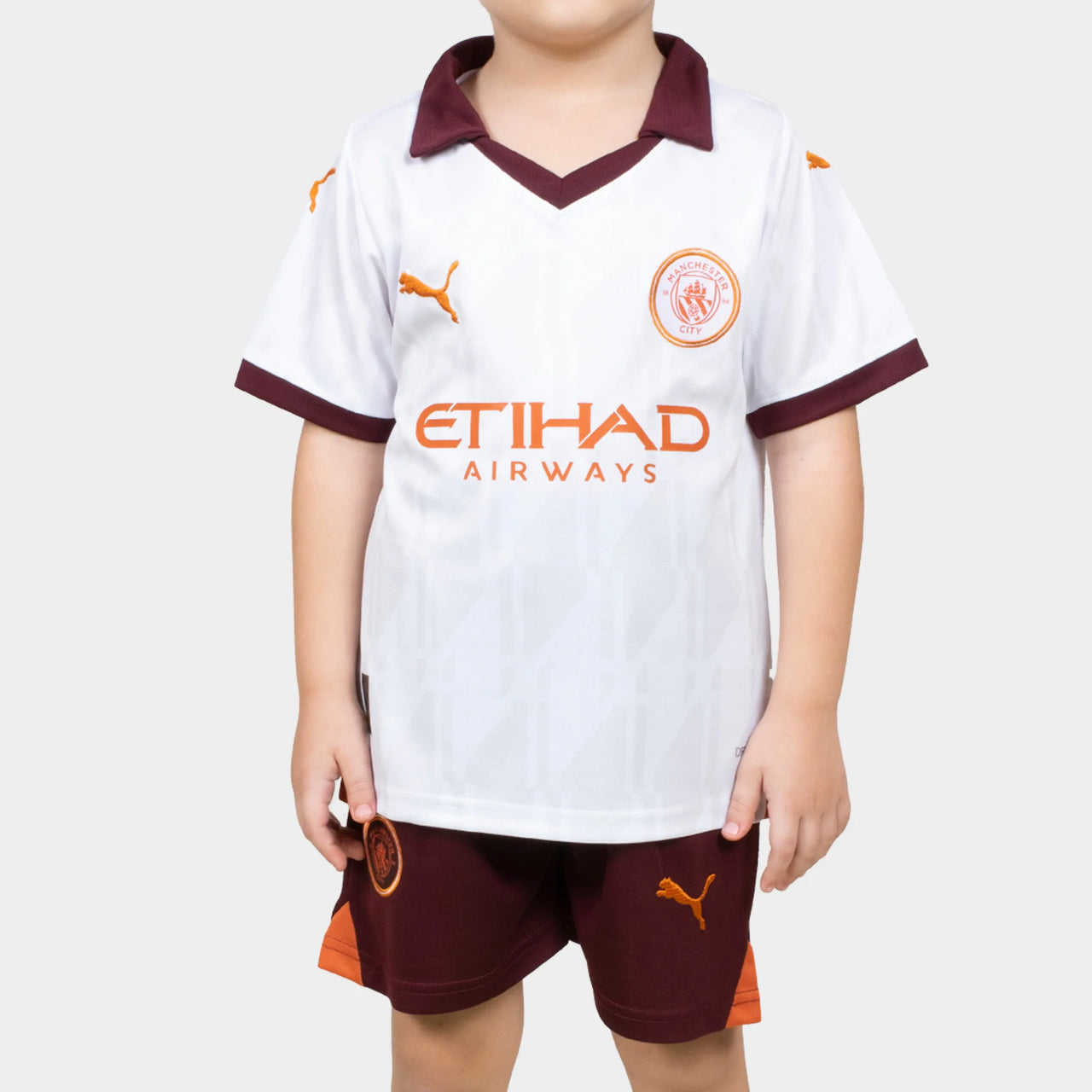 Manchester City 23 24 Kids Away Kit Mitani Store LLC