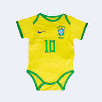 Thumbnail for Neymar 10 Brazil Bodysuit For Baby