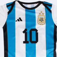 Thumbnail for Argentina Home Baby Jersey MESSI 10 Tag
