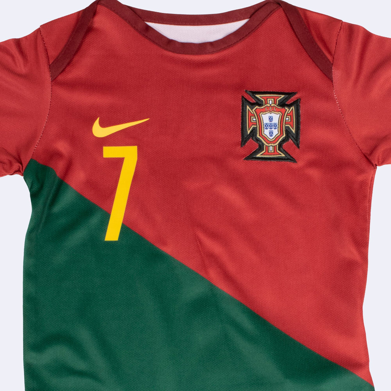 Portugal 23/24 Baby Jersey with Ronaldo Tag