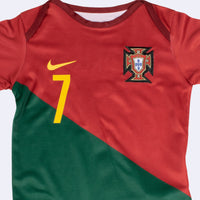 Thumbnail for Portugal 23/24 Baby Jersey with Ronaldo Tag
