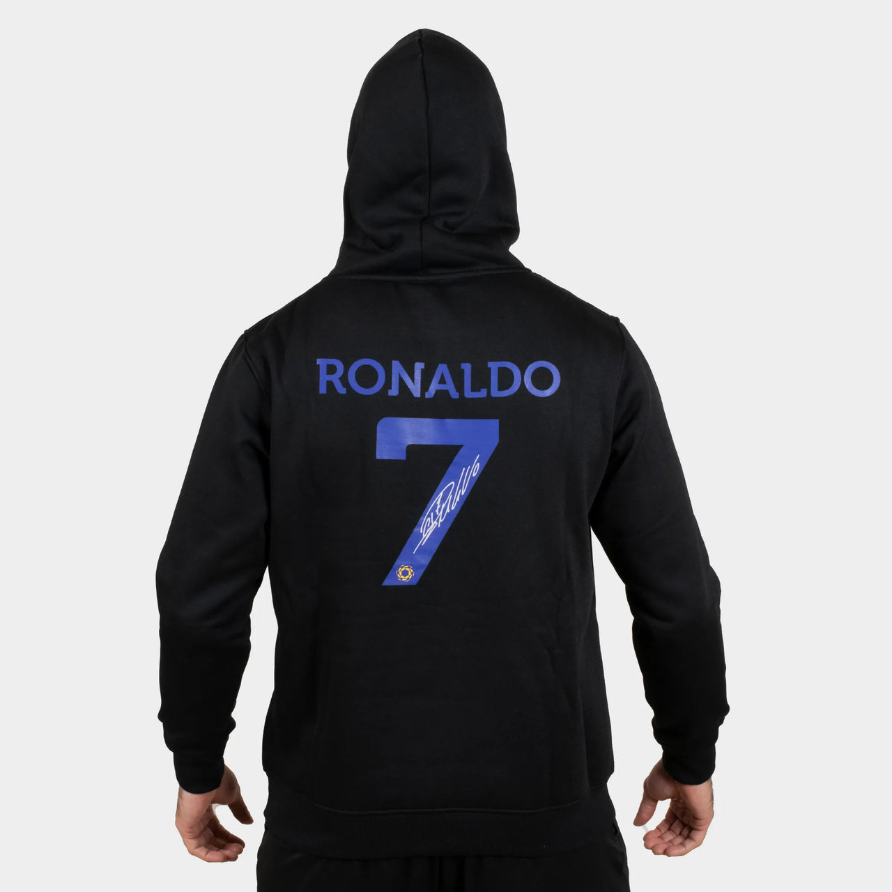 AL Nassr F.C Ronaldo 7 Black Hoodie