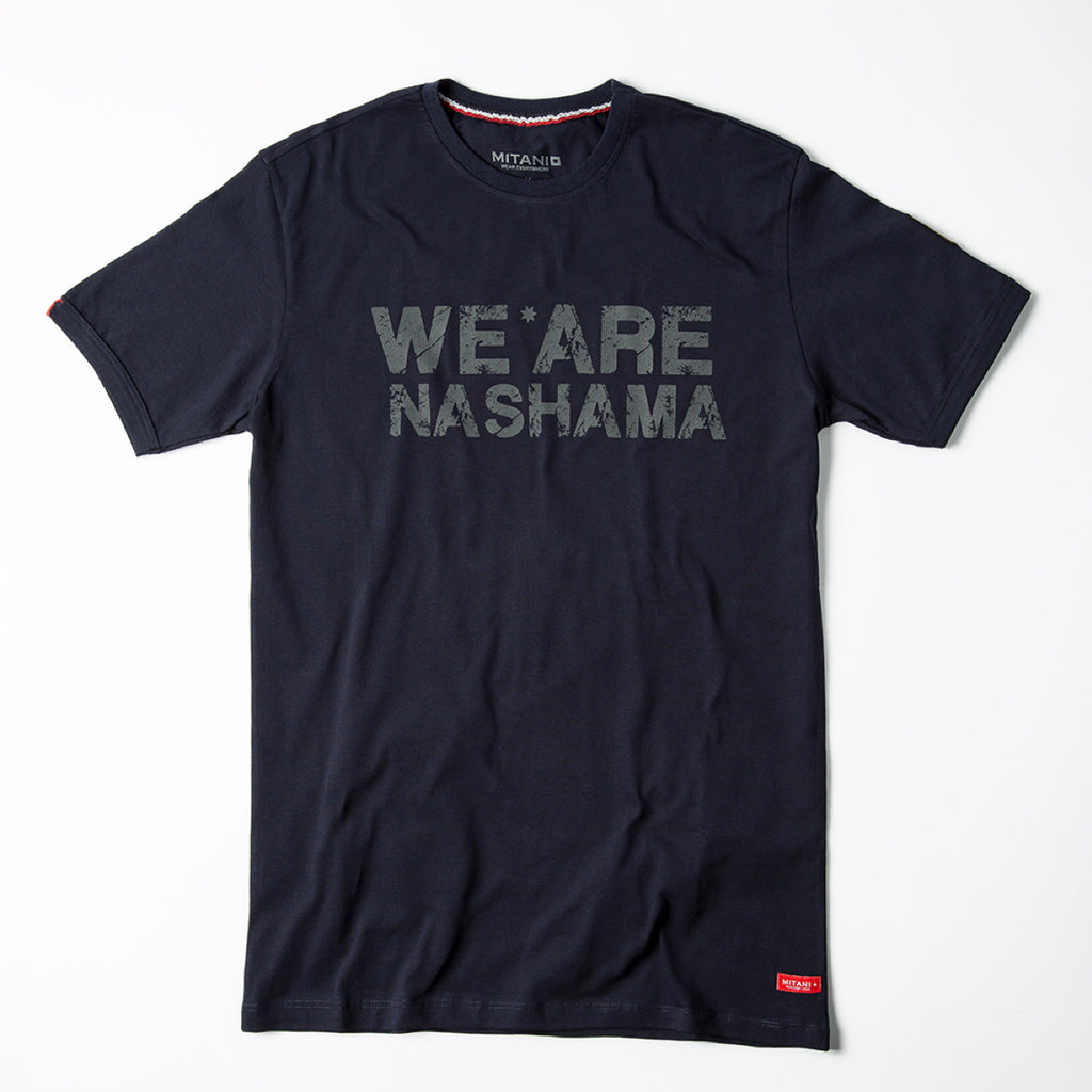 Mitani Nashama T-Shirt Short Sleeve - Navy - Mitani Store