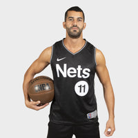 Thumbnail for  Brooklyn Nets Kyrie Irving Black 20/21 Swingman Player Jersey