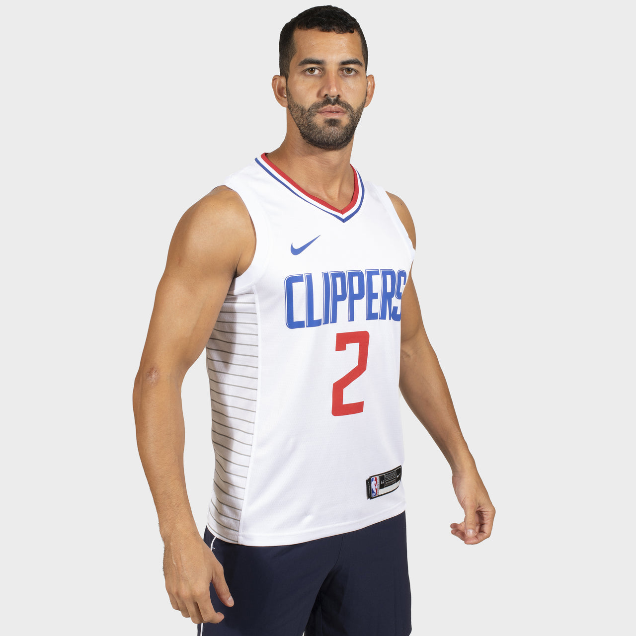La Clippers Kawhi Leonard Jersey - White