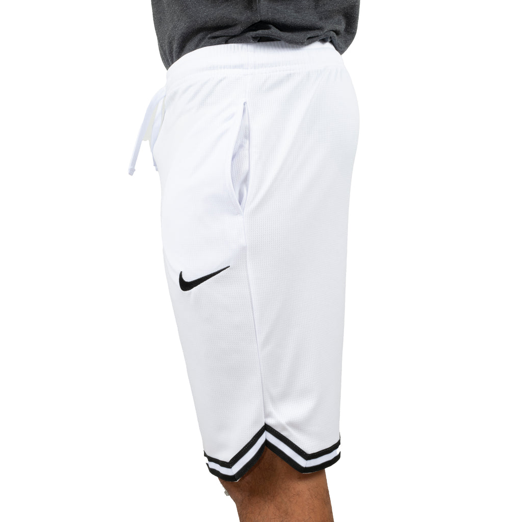 Basketball Dry-Fit Men White Shorts