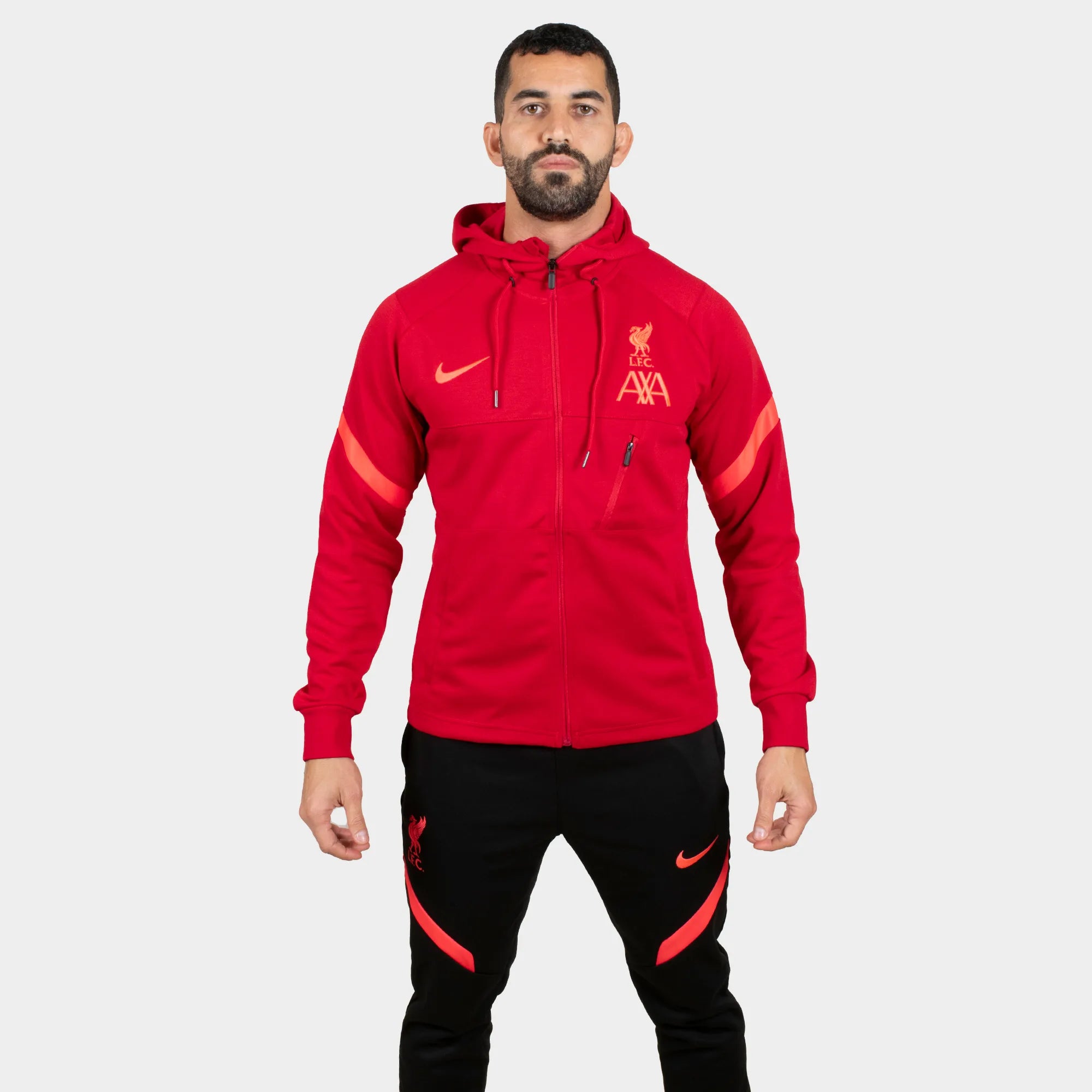 Liverpool 21 22 Men Hoodie Tracksuit Strike Mitani Store LLC
