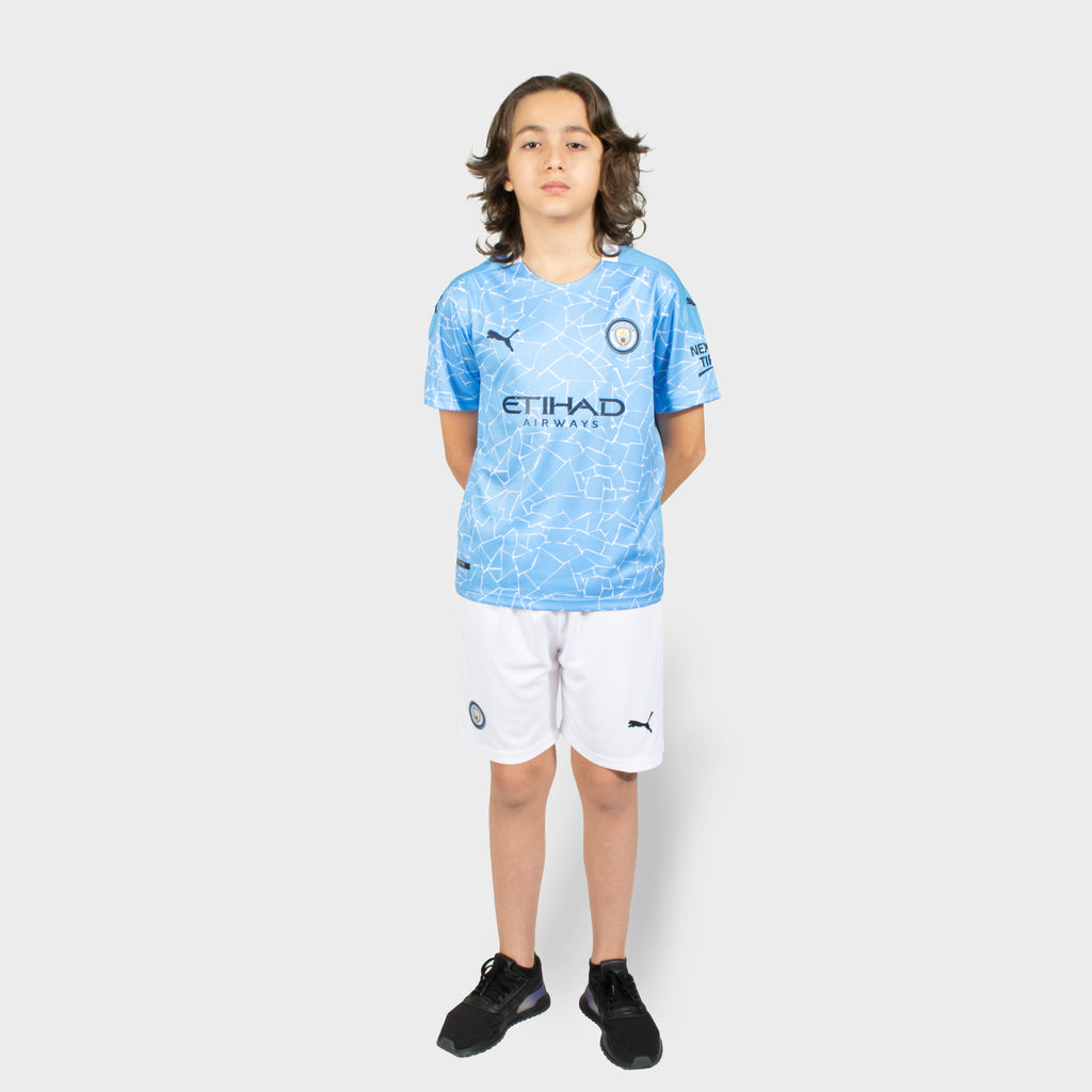 Manchester City 20/21 Kids Home Kit