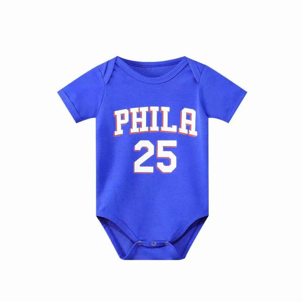 Phila 76Ers Baby Cotton Jersey
