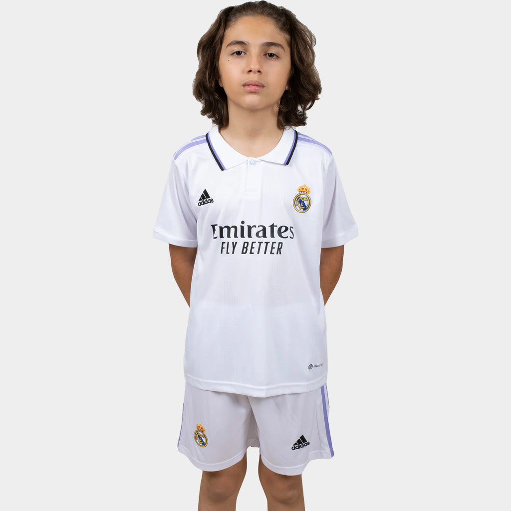 Real Madrid 22/23 Kids Home Kit