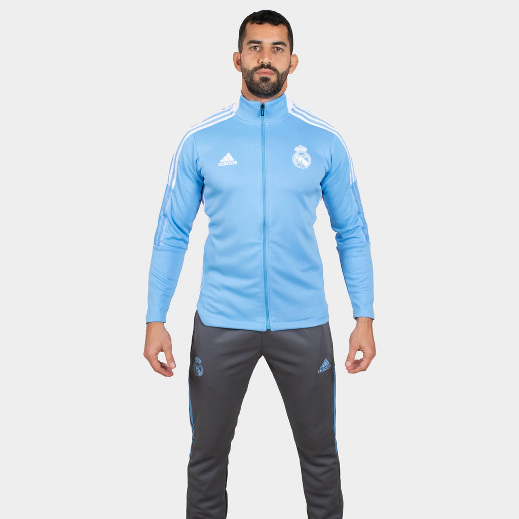 Real Madrid  21/22 Men Tracksuit Blue