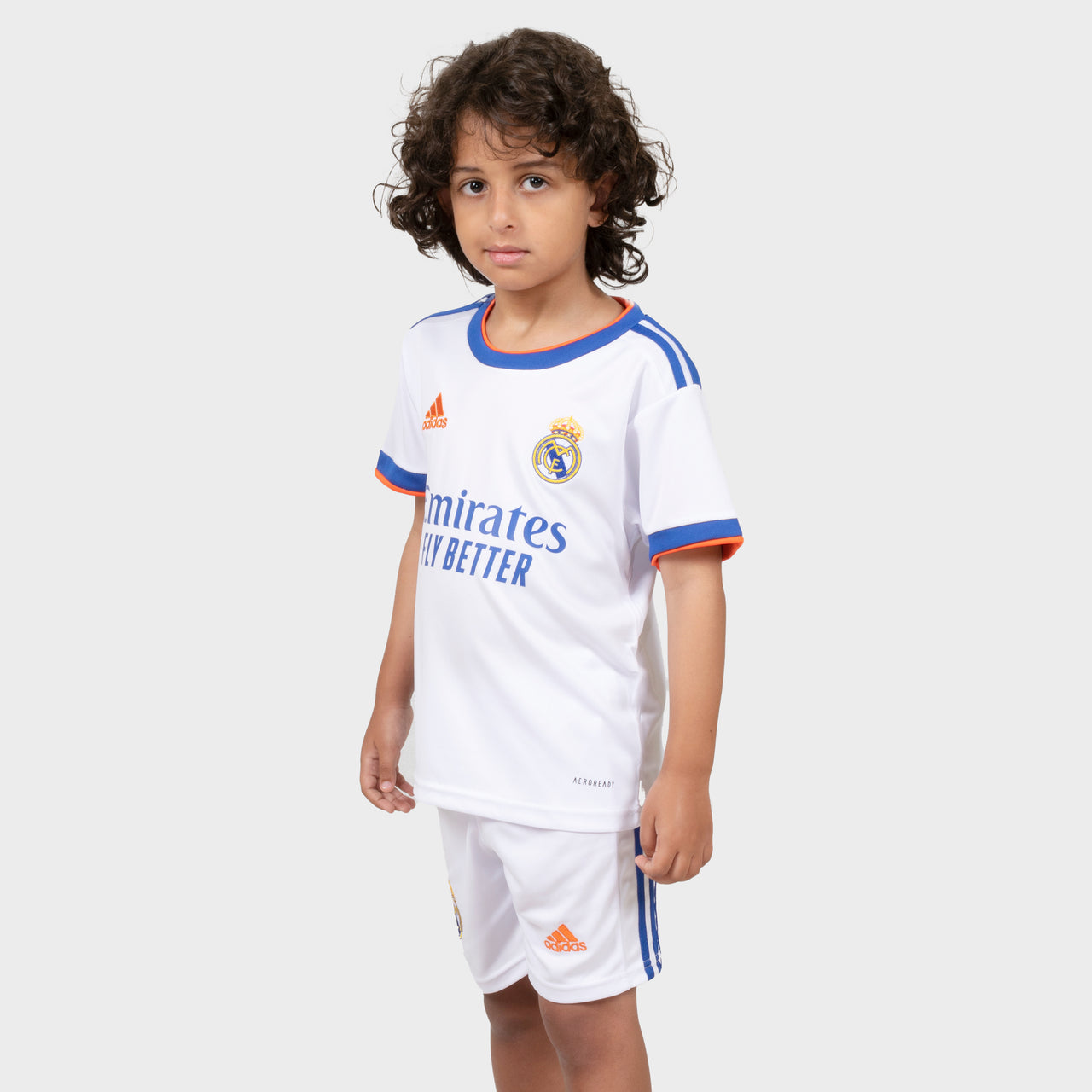 Real Madrid 21/22 Kids Home Kit