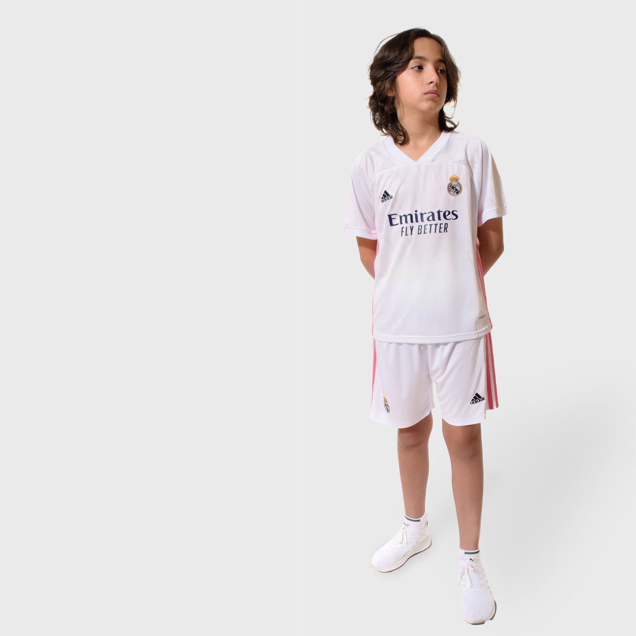 Real Madrid 20/21 Kids Home Kit