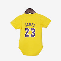 Thumbnail for Lakers Baby Cotton Jersey Yellow