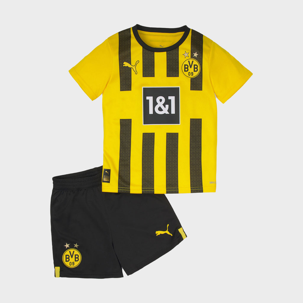 Borussia Dortmund 22/23 Kids Home Kit