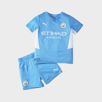 Thumbnail for Manchester City 21/22 Kids Home Kit